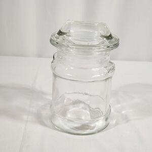 Barrel Cookie Dish Container Storage with lid
